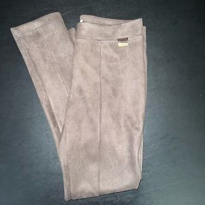 Calvin Klein Suede Legging Pants